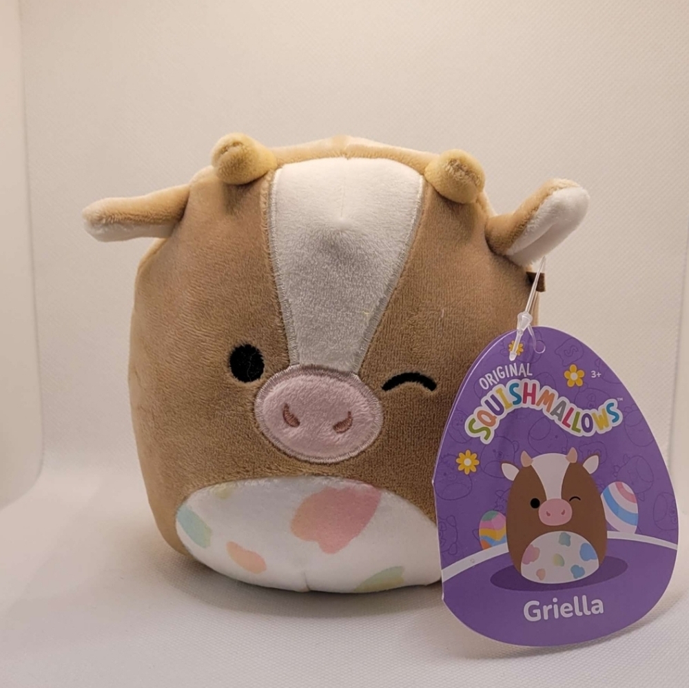 Griella the Cow 5 Inch Easter 2024 Exclusive Squishmallow!
